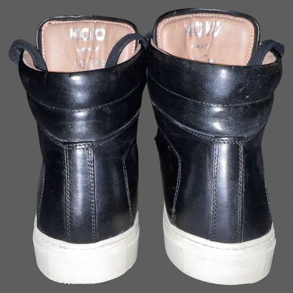 Mens KOIO Primo in Onyx High Top Sneakers Size 9 US - Picture 3 of 6